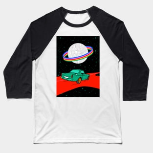 Colorful space ride Baseball T-Shirt